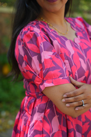 TWILIGHT MAGENTA | MATERNITY MAXI ANKLE LENGTH