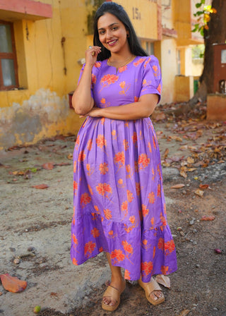 STARLIT FLORA | MATERNITY MAXI ANKLE LENGTH