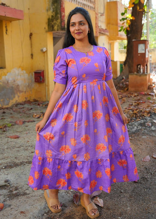 STARLIT FLORA | MATERNITY MAXI ANKLE LENGTH