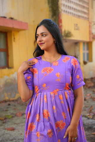 STARLIT FLORA | MATERNITY MAXI ANKLE LENGTH