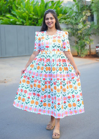 MAJESTIC WHITE | MATERNITY MAXI ANKLE LENGTH