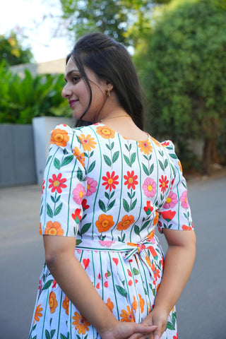 MAJESTIC WHITE | MATERNITY MAXI ANKLE LENGTH