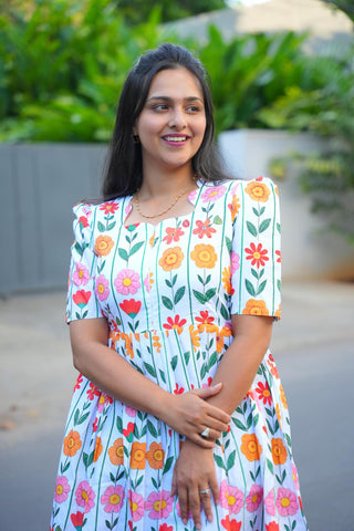 MAJESTIC WHITE | MATERNITY MAXI ANKLE LENGTH