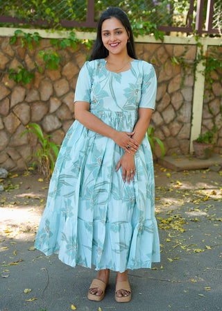 MINTED MEADOW | MATERNITY COTTON MAXI ANKLE LENGTH