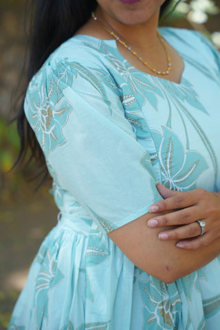 MINTED MEADOW | MATERNITY COTTON MAXI ANKLE LENGTH