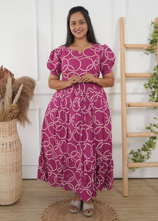 SHAPES | MATERNITY COTTON MAXI ANKLE LENGTH