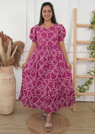 SHAPES | MATERNITY COTTON MAXI ANKLE LENGTH