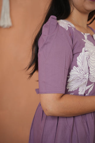 VANILLA VINE | MATERNITY COTTON MAXI ANKLE LENGTH