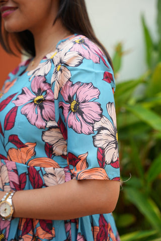 FLOWERS | MATERNITY MAXI ANKLE LENGTH