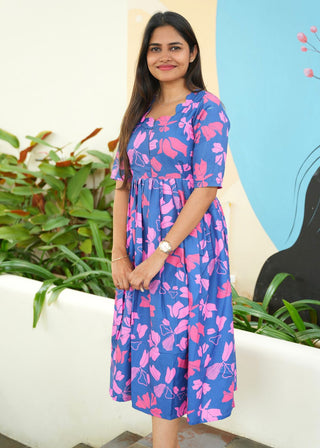 PINK GARDEN | MATERNITY MAXI ANKLE LENGTH