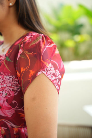 ROYAL BOTANIC | MATERNITY GEORGETTE MAXI ANKLE LENGTH