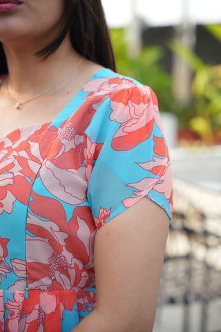 SKY DAISY | MATERNITY GEORGETTE MAXI ANKLE LENGTH