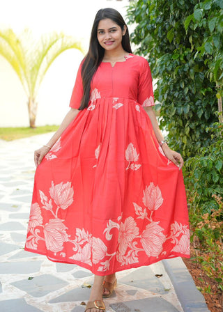 RUBY RADIANCE | MATERNITY MAXI FULL LENGTH