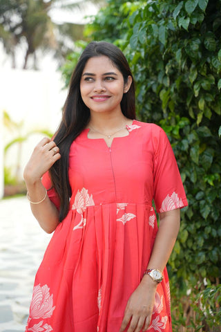 RUBY RADIANCE | MATERNITY MAXI FULL LENGTH