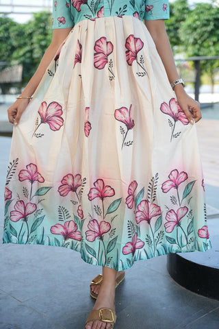 AUTUMN BLOOM | MATERNITY MAXI FULL LENGTH