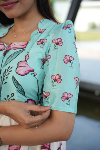 AUTUMN BLOOM | MATERNITY MAXI FULL LENGTH