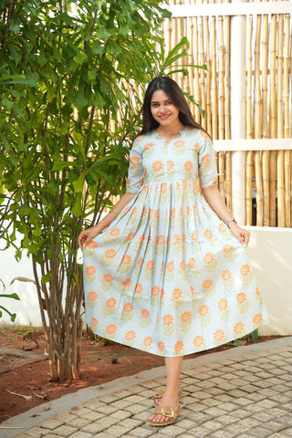 SUNDROP | MATERNITY MAXI ANKLE LENGTH