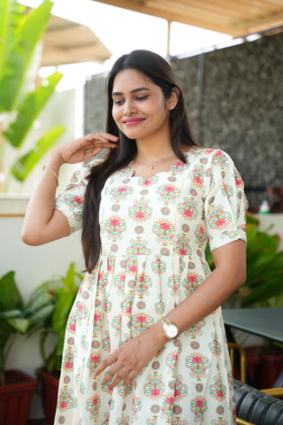 MINTED PETAL | MATERNITY MAXI ANKLE LENGTH