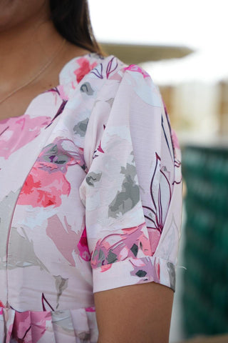 ROMANTIC BLUSH | MATERNITY MAXI ANKLE LENGTH