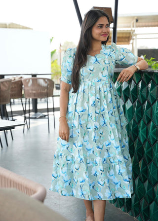 NOIR FLORAL | MATERNITY MAXI ANKLE LENGTH