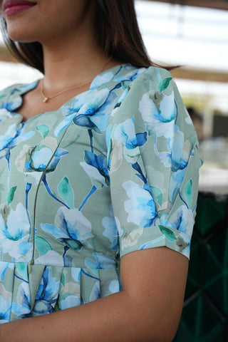 NOIR FLORAL | MATERNITY MAXI ANKLE LENGTH