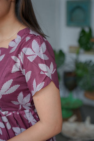 TWILIGHT FLORA | MATERNITY MAXI ANKLE LENGTH