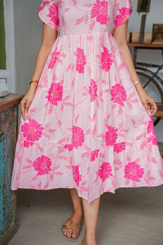 PINK GARDENIA | MATERNITY MAXI ANKLE LENGTH