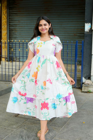 VIBRANT COLOURS | MATERNITY MAXI ANKLE LENGTH