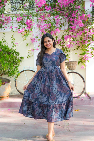 BLACK MAGIC | MATERNITY MAXI ANKLE LENGTH