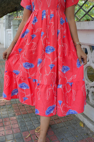 BLUE GAZANIA | MATERNITY MAXI ANKLE LENGTH