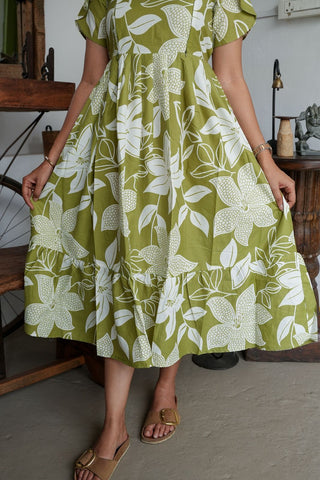 FLORAL AURA | MATERNITY MAXI ANKLE LENGTH