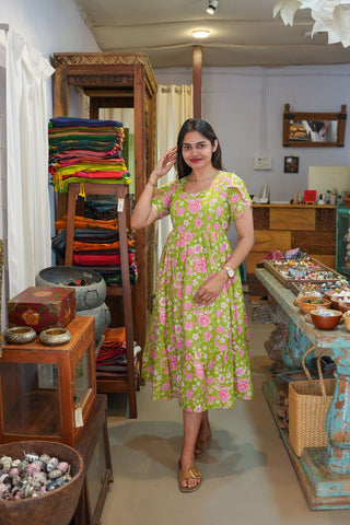 LUSH WHISPER | MATERNITY MAXI ANKLE LENGTH