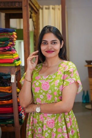 LUSH WHISPER | MATERNITY MAXI ANKLE LENGTH