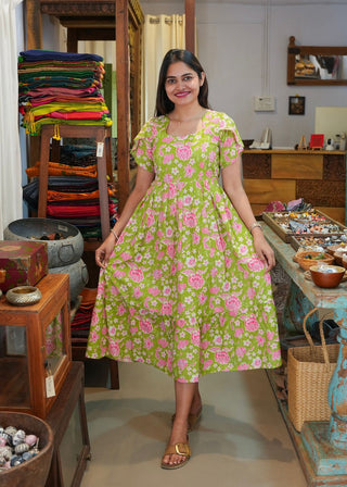 LUSH WHISPER | MATERNITY MAXI ANKLE LENGTH