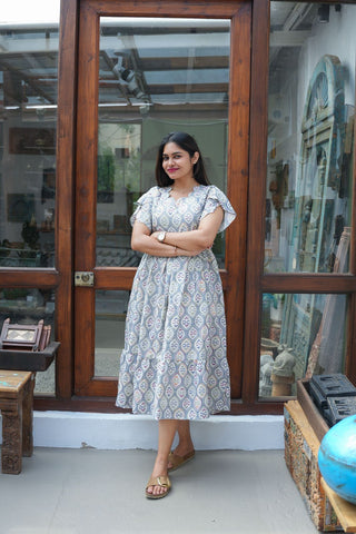 HERITAGE SCALLOP | MATERNITY MAXI ANKLE LENGTH