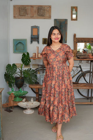 TERRA ROSE | MATERNITY MAXI ANKLE LENGTH