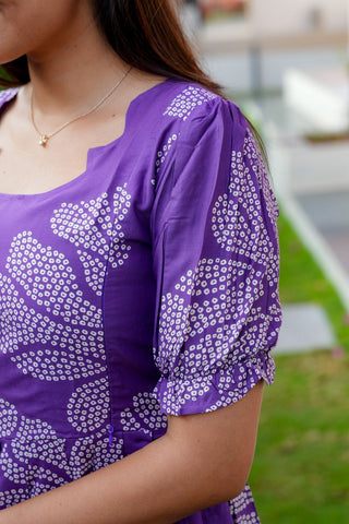 VELET TWILIGHT | MATERNITY COTTON MAXI FULL LENGTH