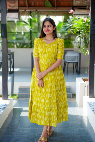 SUNBEAM FLORA | MATERNITY COTTON MAXI FULL LENGTH