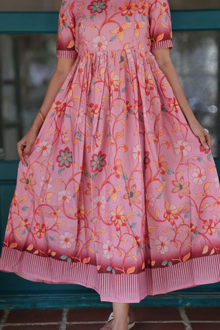 CONTRAST HEM | MATERNITY MAXI FULL LENGTH