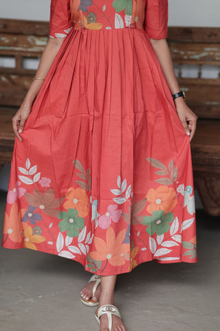 SAFFRON GARDENIA | MATERNITY MAXI FULL LENGTH