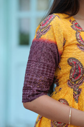 ROYAL YELLOW | MATERNITY MAXI FULL LENGTH