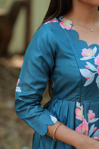 SAPPHIRE PETAL | MATERNITY MAXI ANKLE LENGTH