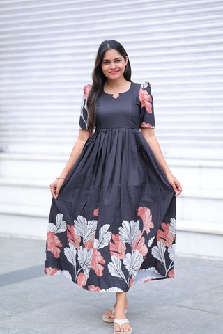 BLACK GARDENIA | MATERNITY MAXI FULL LENGTH