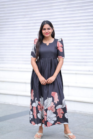 BLACK GARDENIA | MATERNITY MAXI FULL LENGTH