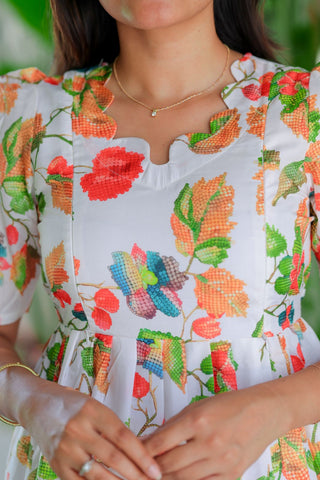 3D FLORA | MATERNITY MAXI ANKLE LENGTH