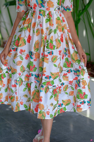 3D FLORA | MATERNITY MAXI ANKLE LENGTH