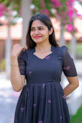 SPARROW | MATERNITY GEORGETTE MAXI ANKLE LENGTH