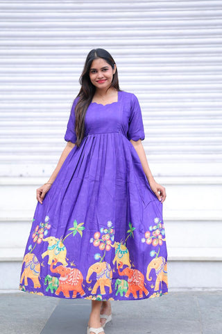 DOLL ELEPHANT | MATERNITY MAXI FULL LENGTH