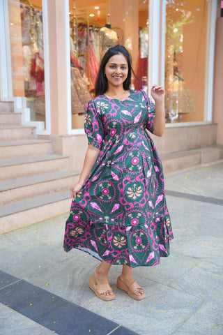 EXOTIC VINYL | MATERNITY MAXI ANKLE LENGTH