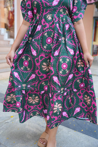 EXOTIC VINYL | MATERNITY MAXI ANKLE LENGTH